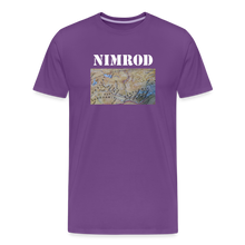 Load image into Gallery viewer, Nimerod Men&#39;s Premium King T-Shirt - purple
