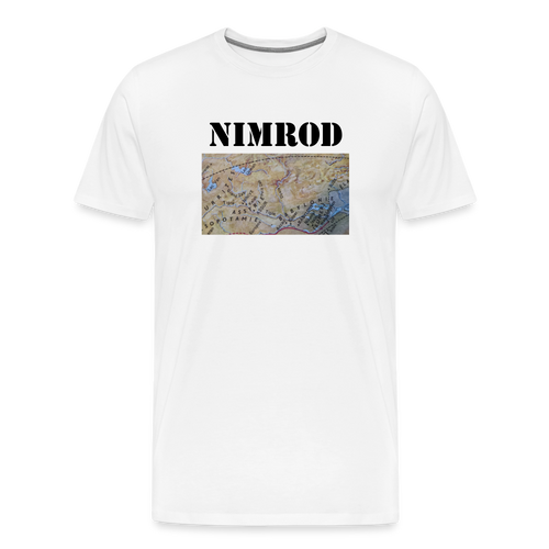 Nimrod Men's Premium King T-Shirt - white
