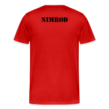 Load image into Gallery viewer, Nimrod Men&#39;s Premium King T-Shirt - red
