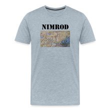 Load image into Gallery viewer, Nimrod Men&#39;s Premium King T-Shirt - heather ice blue
