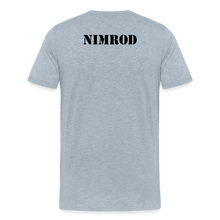 Load image into Gallery viewer, Nimrod Men&#39;s Premium King T-Shirt - heather ice blue
