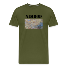 Load image into Gallery viewer, Nimrod Men&#39;s Premium King T-Shirt - olive green
