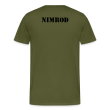 Load image into Gallery viewer, Nimrod Men&#39;s Premium King T-Shirt - olive green
