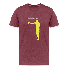 Load image into Gallery viewer, Men&#39;s Premium T-Shirt - heather burgundy
