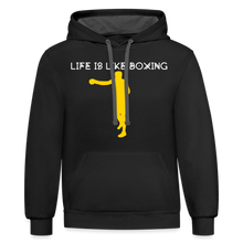 Load image into Gallery viewer, Life is like boxing Premium T-Shirt - black/asphalt
