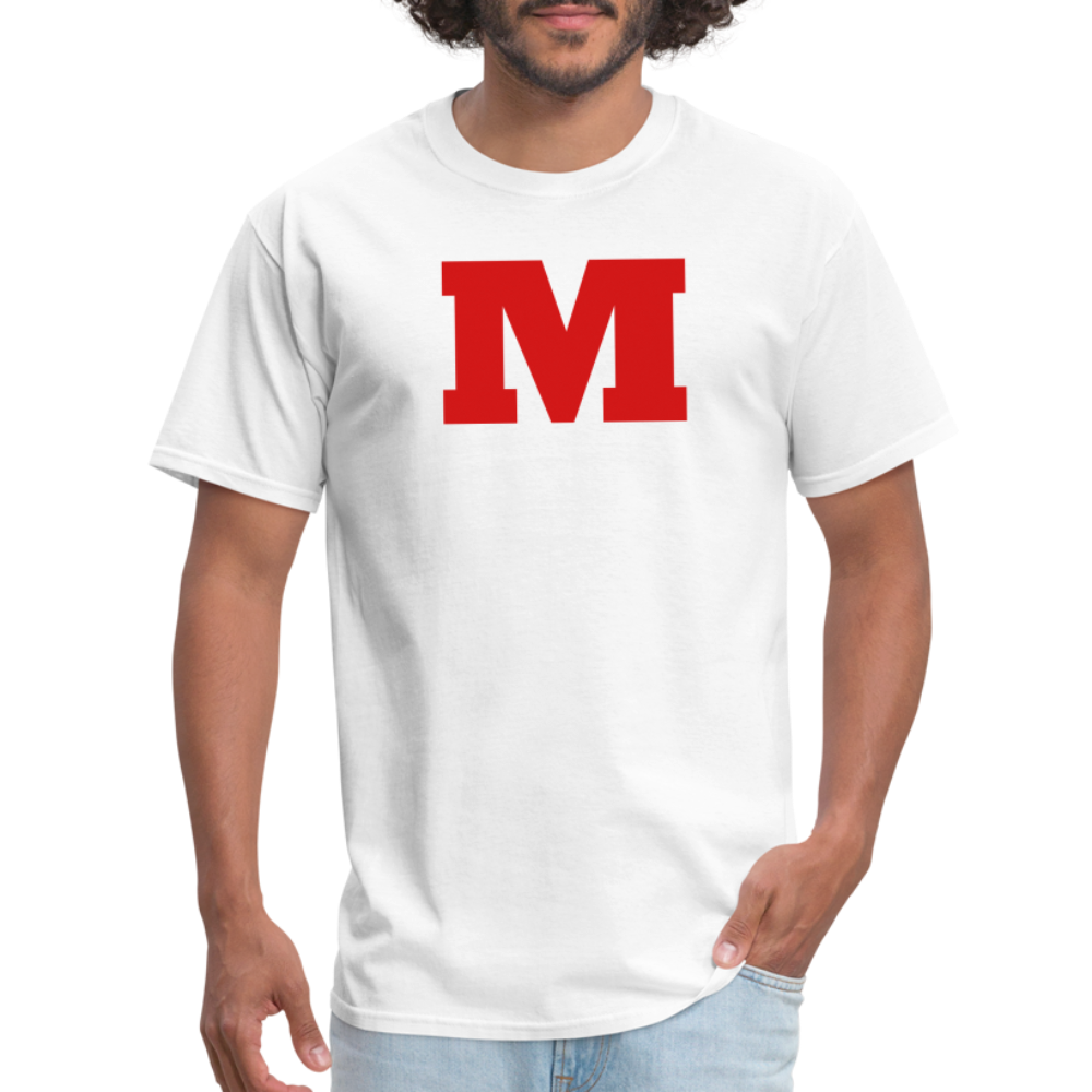 M Unisex Classic T-Shirt - white