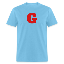Load image into Gallery viewer, G Unisex Classic T-Shirt - aquatic blue
