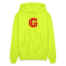 Load image into Gallery viewer, G Men&#39;s Hoodie - safety green
