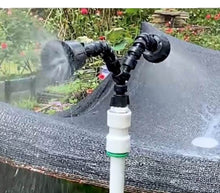 Load image into Gallery viewer, Garden Sprinkler 360 Universal Nozzle Water Spreader Gadget Four Eye Adjustment Nozzle Sprayer Garden tool +
