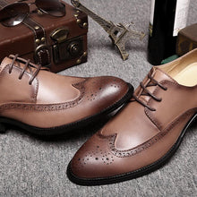Load image into Gallery viewer, Bullock Men&#39;s Shoes Leather Men&#39;s High Class Shoes (+)
