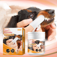 Load image into Gallery viewer, Pet Teeth Cleaning Wipes Dog Teeth Cleaning +
