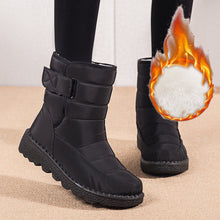 Load image into Gallery viewer, Velcro Snow Boots Winter Warm Plush Shoes Women Waterproof Winter Boots +
