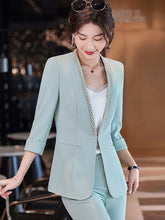 Load image into Gallery viewer, Plus Size Women&#39;s Thin Suit Jacket +
