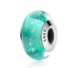 Load image into Gallery viewer, S925 Sterling Silver Bracelet Accessory Glass Beads Charm Bracelet Jewelry +
