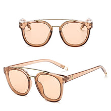 Load image into Gallery viewer, Retro Sunglasses Color Match Fashionable Sunglasses +
