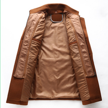 Load image into Gallery viewer, A Men Woolen Coat - Winter Jacket Fashionable Woolen Coat +

