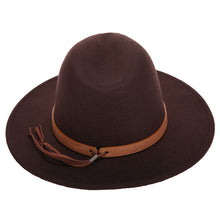 Load image into Gallery viewer, Woolen Jazz Hat Fashion Female Hat Top Hat +
