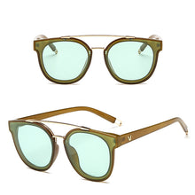 Load image into Gallery viewer, Retro Sunglasses Color Match Fashionable Sunglasses +
