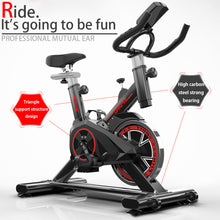 Load image into Gallery viewer, Indoor Cycling Bike Stationary Professional Exercise Sport Bike For Cardio Gym +

