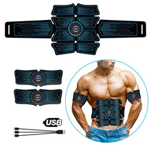 Load image into Gallery viewer, EMS Technology Abdominal Workout Simulator Abdominal Stick Muscle Abdomen Fat Burning Tool +
