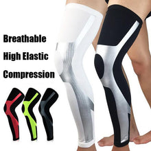 Load image into Gallery viewer, Unisex Heated Compression Leggings Sports Leg Sleeve  with Knee Pad Leggings Tights for Cycling +
