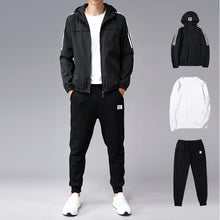 Load image into Gallery viewer, Casual Sports Trend Men&#39;s Set - Long-Sleeved Hoodie Trousers for Men +
