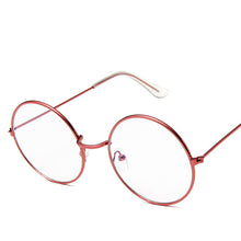 Load image into Gallery viewer, Owl&#39;s Eyes Glasses Retro Round Frame Glasses Men And Women Frame Sunglasses Fashionable Classic Style Sunglasses Elegant Glasses Frame +
