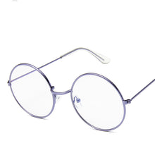 Load image into Gallery viewer, Owl&#39;s Eyes Glasses Retro Round Frame Glasses Men And Women Frame Sunglasses Fashionable Classic Style Sunglasses Elegant Glasses Frame +
