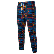 Load image into Gallery viewer, Plus Size Printed Linen Slacks Casual Pants +
