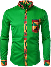 Load image into Gallery viewer, Men&#39;s Hipster African Dashiki Tribal Graphics +

