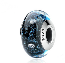 Load image into Gallery viewer, S925 Sterling Silver Bracelet Accessory Glass Beads Charm Bracelet Jewelry +
