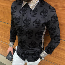 Load image into Gallery viewer, Men&#39;s Plus Size 3D Print Long Sleeve Club Shirt Casual Light Trendy Shirt +
