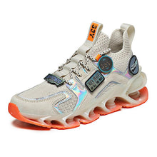 Load image into Gallery viewer, Hollow Blade Shock Absorption Sports Shoes Summer Breathable Flying Woven Casual Shoes (+)
