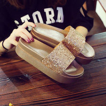 Load image into Gallery viewer, Middle Heel Slippers +
