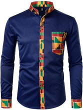Load image into Gallery viewer, Men&#39;s Hipster African Dashiki Tribal Graphics +
