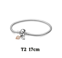 Load image into Gallery viewer, Sterling Silver Bracelet Round Hanging Beads +
