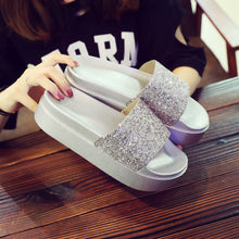 Load image into Gallery viewer, Middle Heel Slippers +
