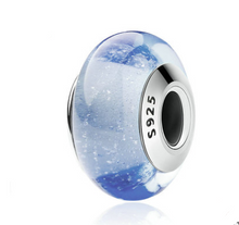 Load image into Gallery viewer, S925 Sterling Silver Bracelet Accessory Glass Beads Charm Bracelet Jewelry +
