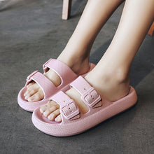 Load image into Gallery viewer, Light Beach Couple Slippers +
