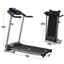 Load image into Gallery viewer, Folding Treadmill for Small Apartment Electric Motorized Running Machine for Gym Home Fitness Work +
