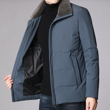 Load image into Gallery viewer, Thick Warm White Duck Down Hooded Down Jacket +
