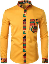 Load image into Gallery viewer, Men&#39;s Hipster African Dashiki Tribal Graphics +
