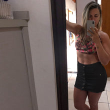 Load image into Gallery viewer, Pocket Denim Skirt +
