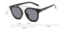 Load image into Gallery viewer, Retro Sunglasses Color Match Fashionable Sunglasses +
