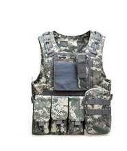 Load image into Gallery viewer, Outdoor Sports Amphibious Tactical Vest Ma Bing Combat Carabiner Multi-function Special Heart Tactical Equipment +
