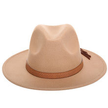 Load image into Gallery viewer, Woolen Jazz Hat Fashion Female Hat Top Hat +
