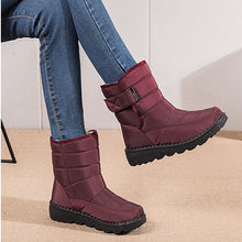 Load image into Gallery viewer, Velcro Snow Boots Winter Warm Plush Shoes Women Waterproof Winter Boots +

