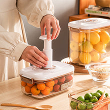 Load image into Gallery viewer, Food Vacuum Storage Box With Free Vacuum Kitchen Sealer Container Transparent Organization Sealed Tank Cans Lunch Box Gift +
