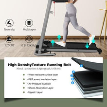 Load image into Gallery viewer, Folding Treadmill for Small Apartment Electric Motorized Running Machine for Gym Home Fitness Work +
