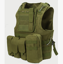 Load image into Gallery viewer, Outdoor Sports Amphibious Tactical Vest Ma Bing Combat Carabiner Multi-function Special Heart Tactical Equipment +

